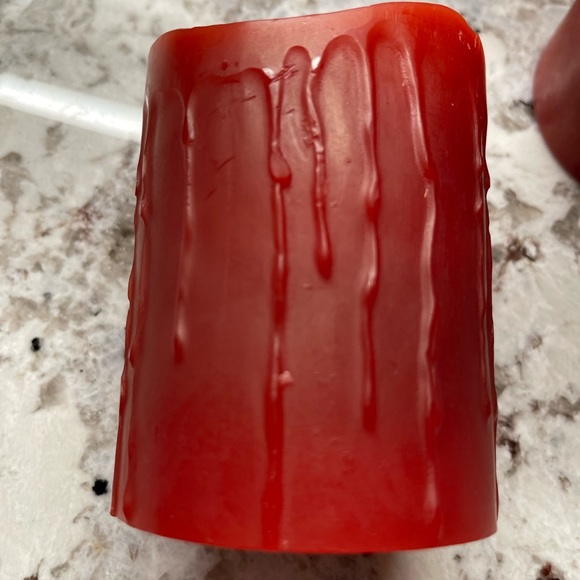 Candles, Wax Feel, Drip look, Battery Operated - Picture 3 of 5
